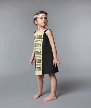 vestido infantil ecológico