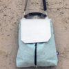 mochila pequena bandolera moda sostenible fabricada en españa
