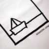 camiseta infantil algodón orgánico serigrafía barquito