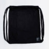 mochila minimalista negra reciclada