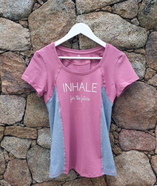 camiseta yoga algodón orgánico gots