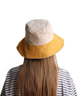 sombrero algodón ala ancha
