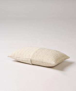 Teixidors & John Pawson organic wool cushion marble 50 x 30
