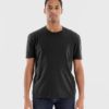camiseta negra algodón organico unisex