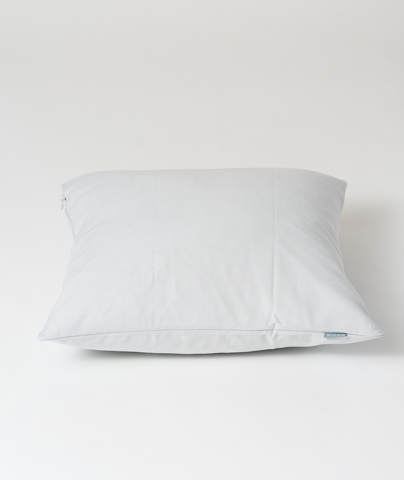 Cushion Cover made by 100% Organic Cotton Glacier