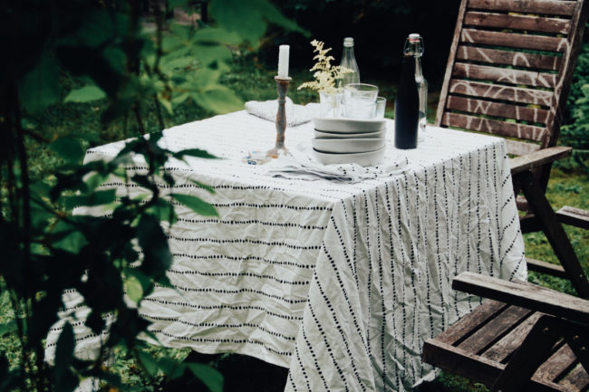 mantel de tela fabricado en España algodón orgánico