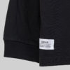 camiseta manga larga negra 100% algodón orgánico
