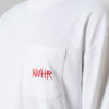 camiseta blanca manga larga 100% algodón orgánico