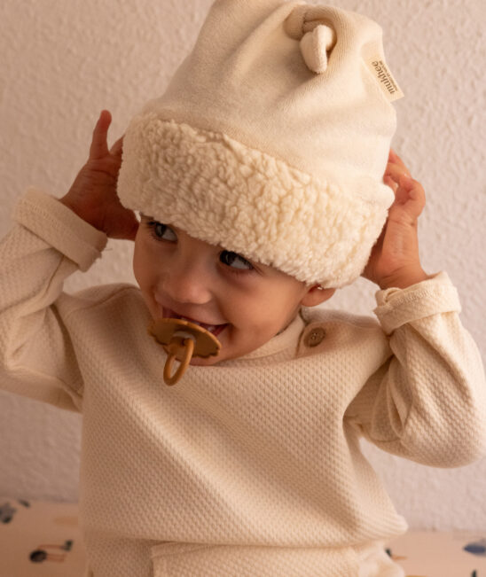 gorrito bebé 100% algodón orgánico hecho en España