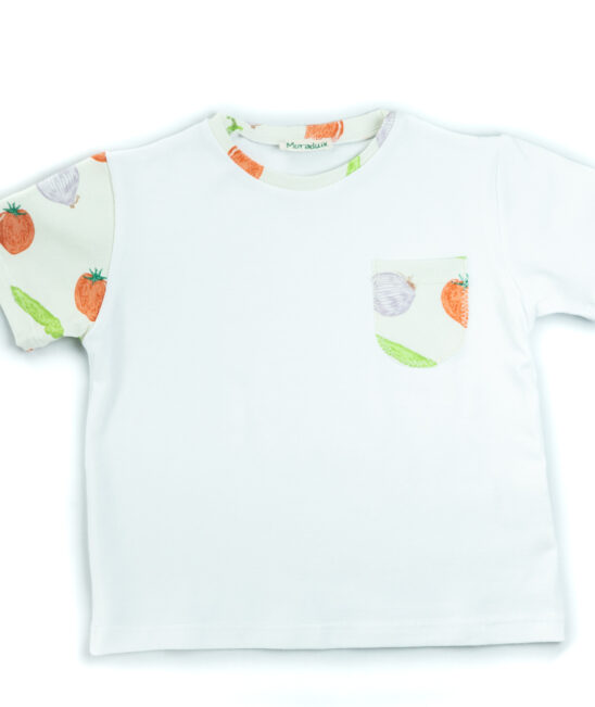 camiseta infantil algodón orgánico hecha en Mallorca