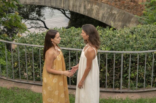 vestido verano algodón orgánico hecho en girona
