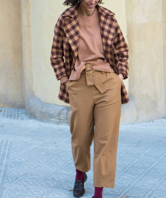 pantalón de algodón y alpaca hecho en españa