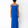 Vestido azul, largo y ecológico Awa