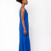 Vestido azul, largo y ecológico Awa
