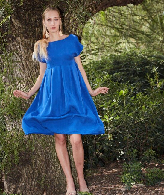 Vestido Azul ecológico