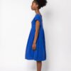 Vestido midi azul ecológico