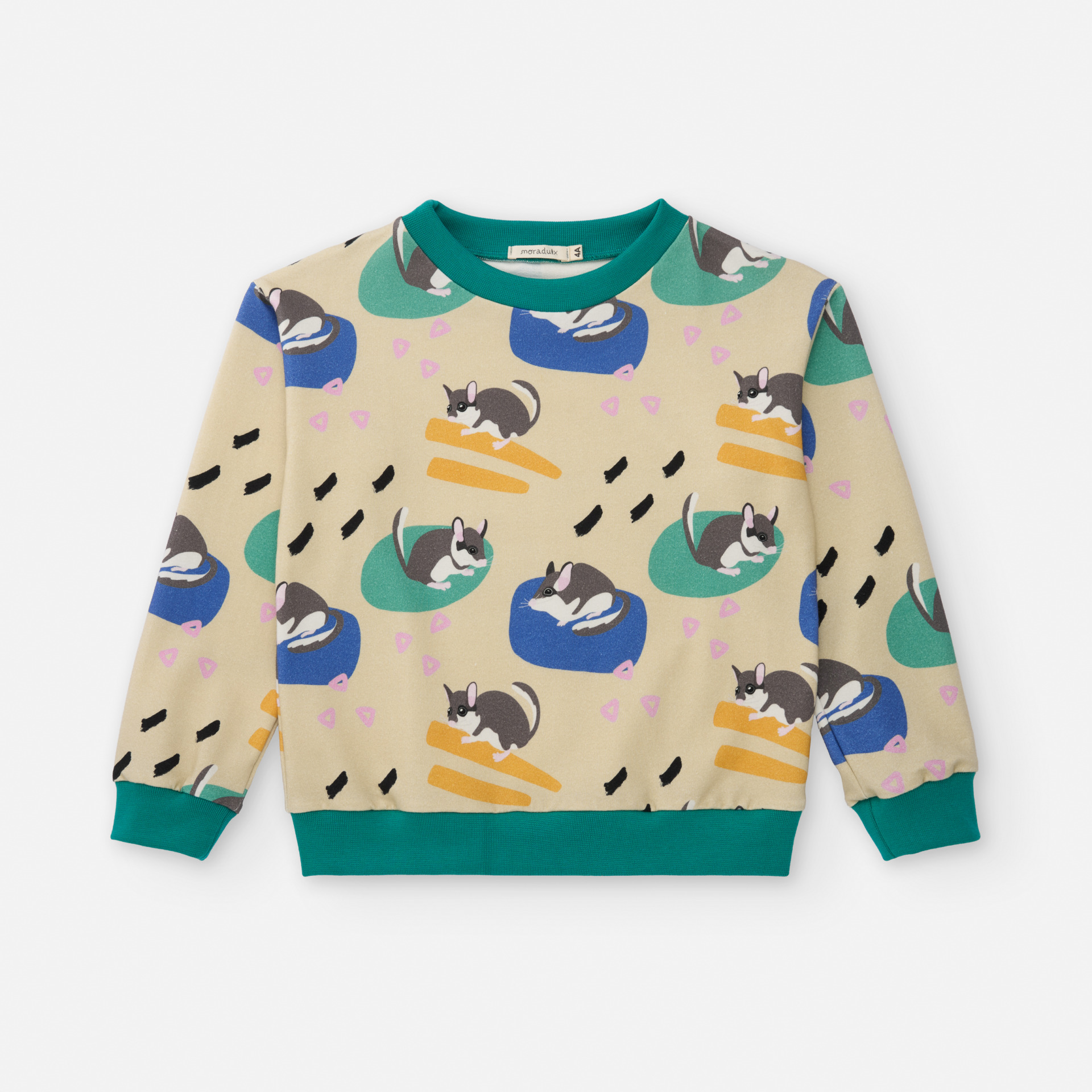 SUDADERA RATONES AFELPADA