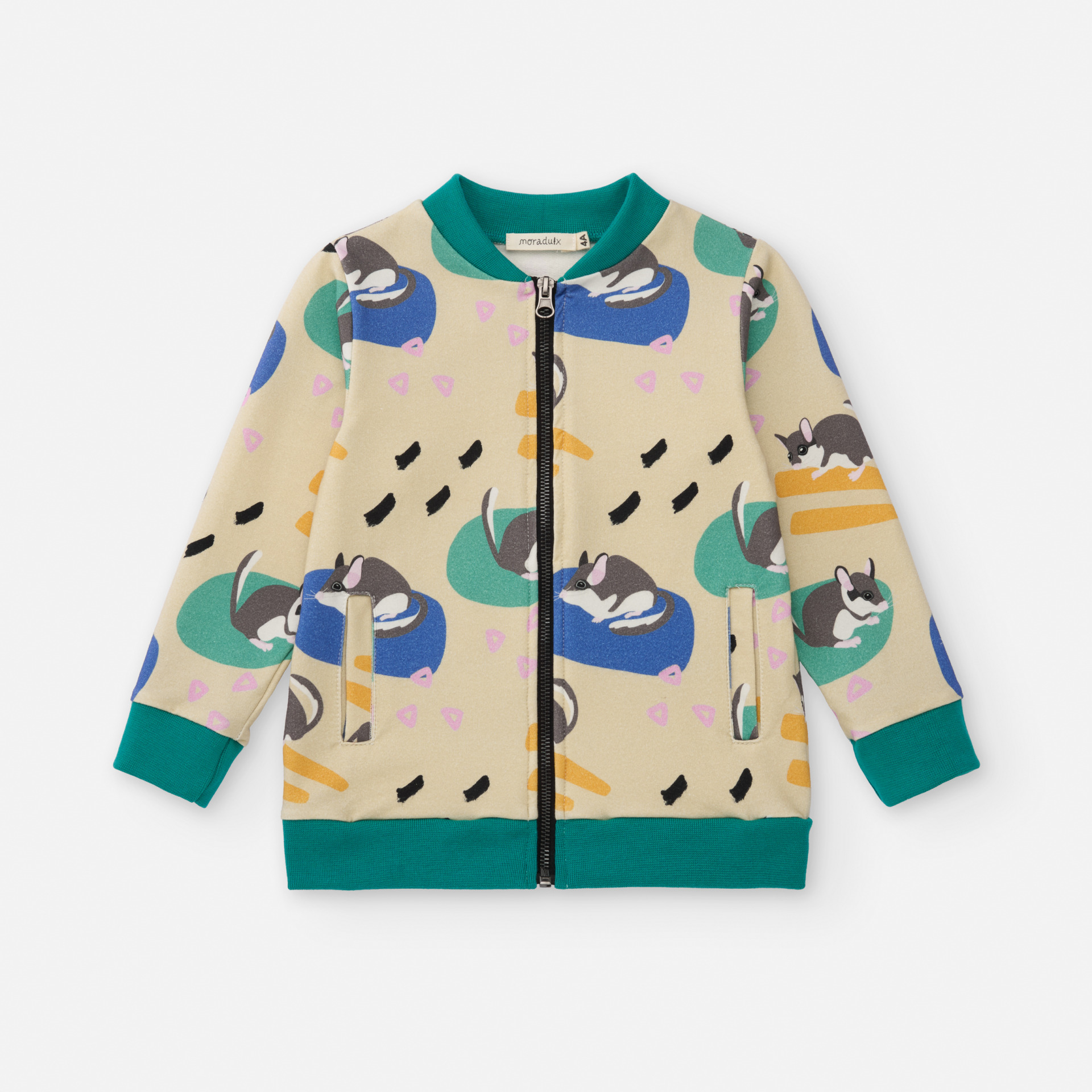 CHAQUETA AFELPADA RATONES