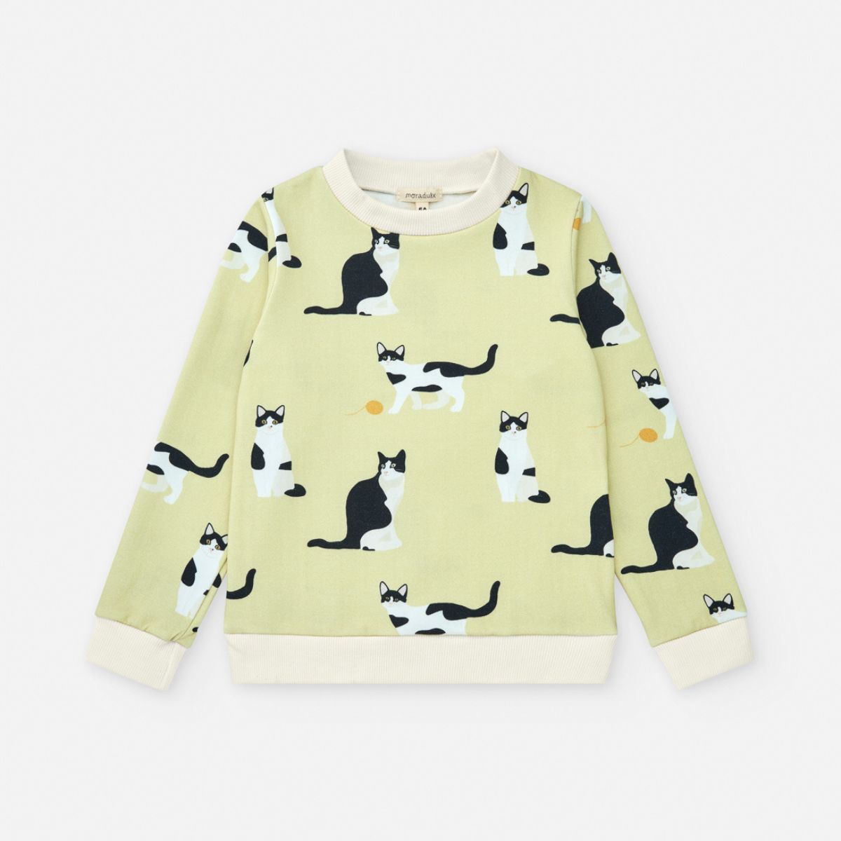 Sudadera con estampado de gatos