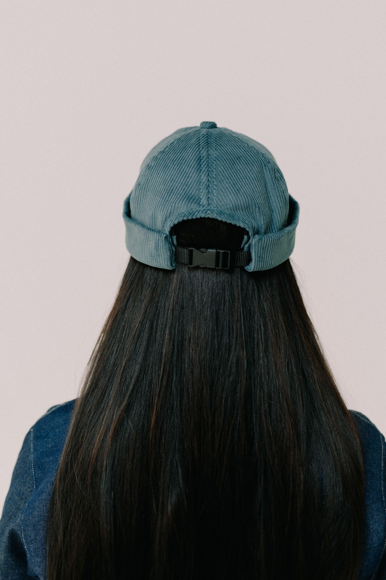 Gorro de pana Turquesa